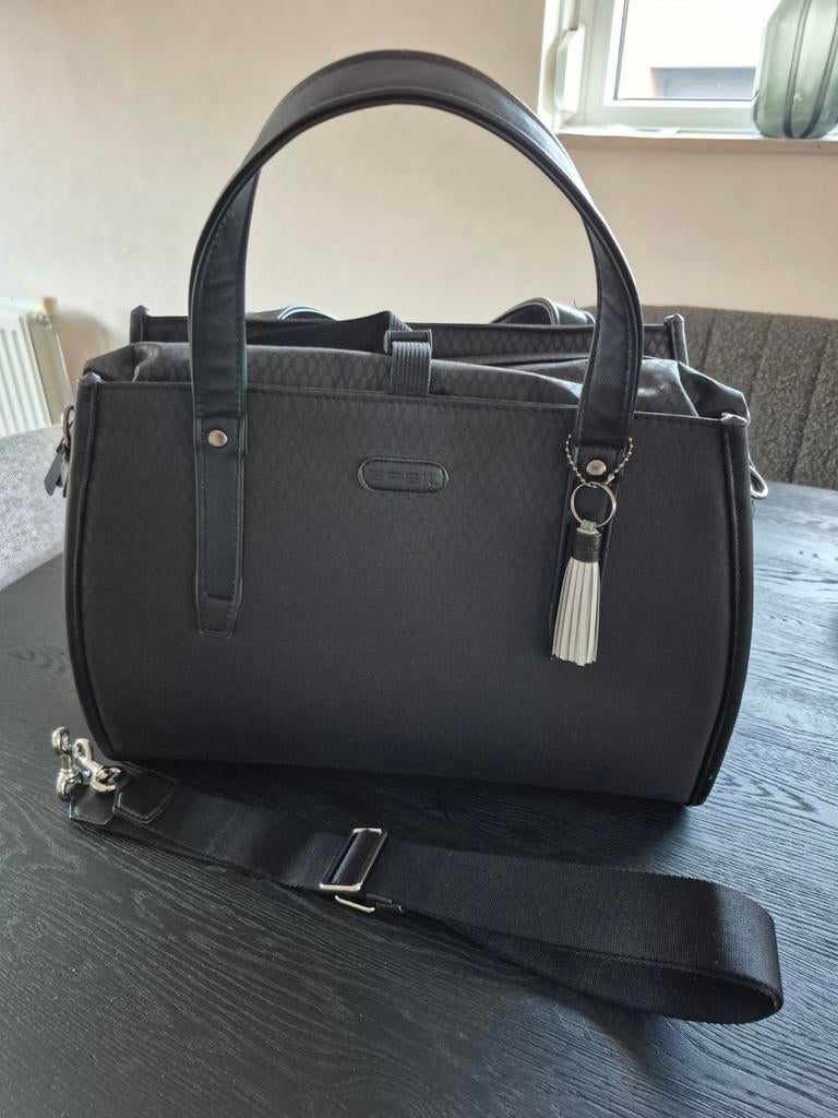 Basil Noir Business Fietstas - Zo goed als nieuw, Ophalen, Zo goed als nieuw, Basil