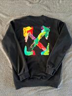 Off-White Trui Zwart met Print, Kleding | Heren, Ophalen of Verzenden, Gedragen, Maat 48/50 (M), Zwart