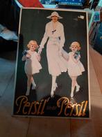 Vintage Persil Reclamebord - Klassiek Design, Ophalen of Verzenden