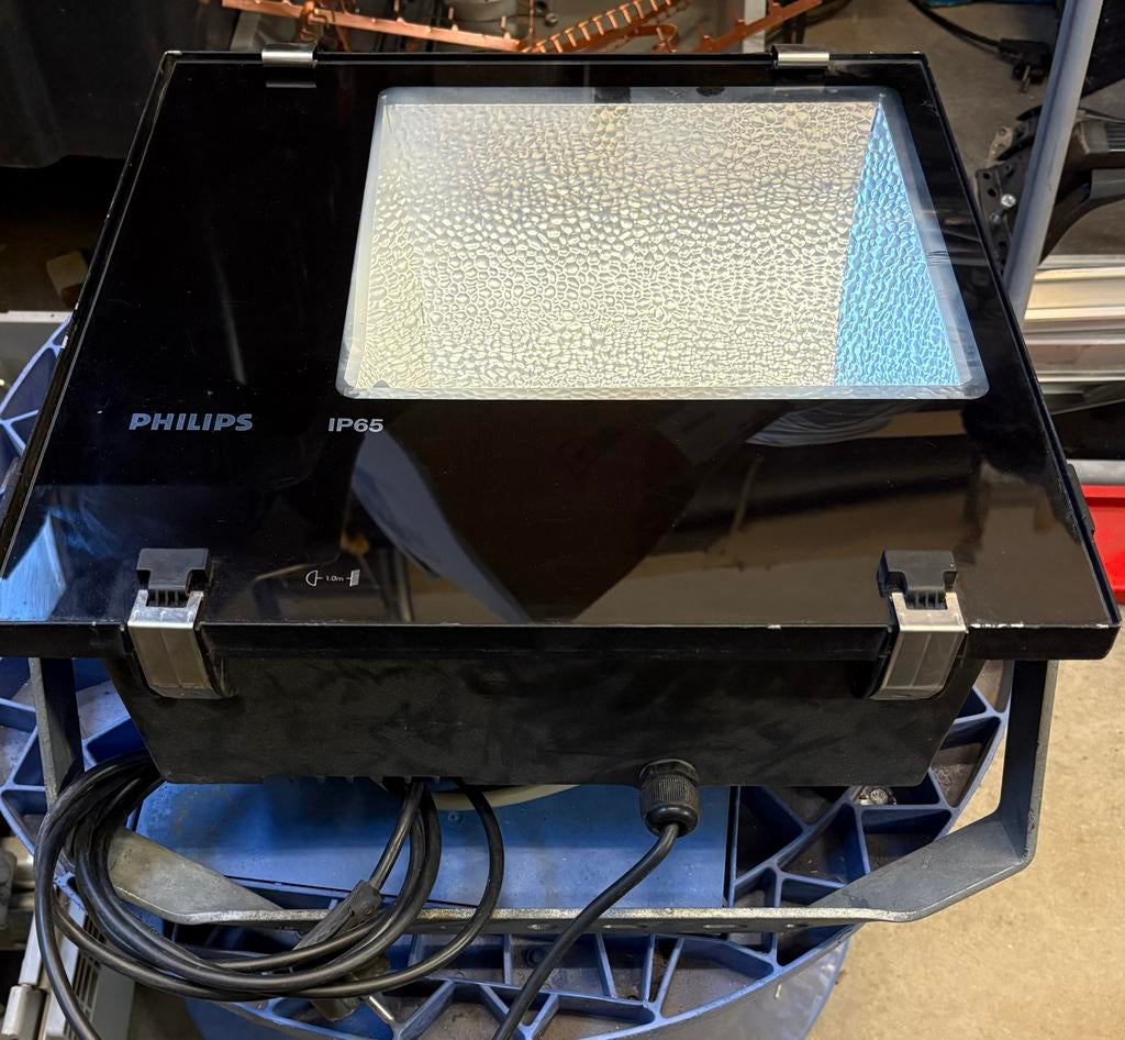 Twee stuks bouwlampen 400 watt, Ophalen, Gebruikt, 200 tot 500 watt, Armatuur