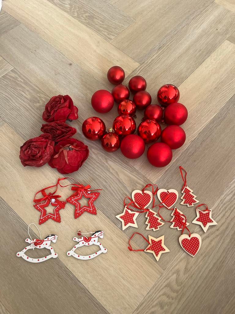 Prachtige kerstboomdecoraties, Diversen, Kerst, Ophalen of Verzenden, Zo goed als nieuw