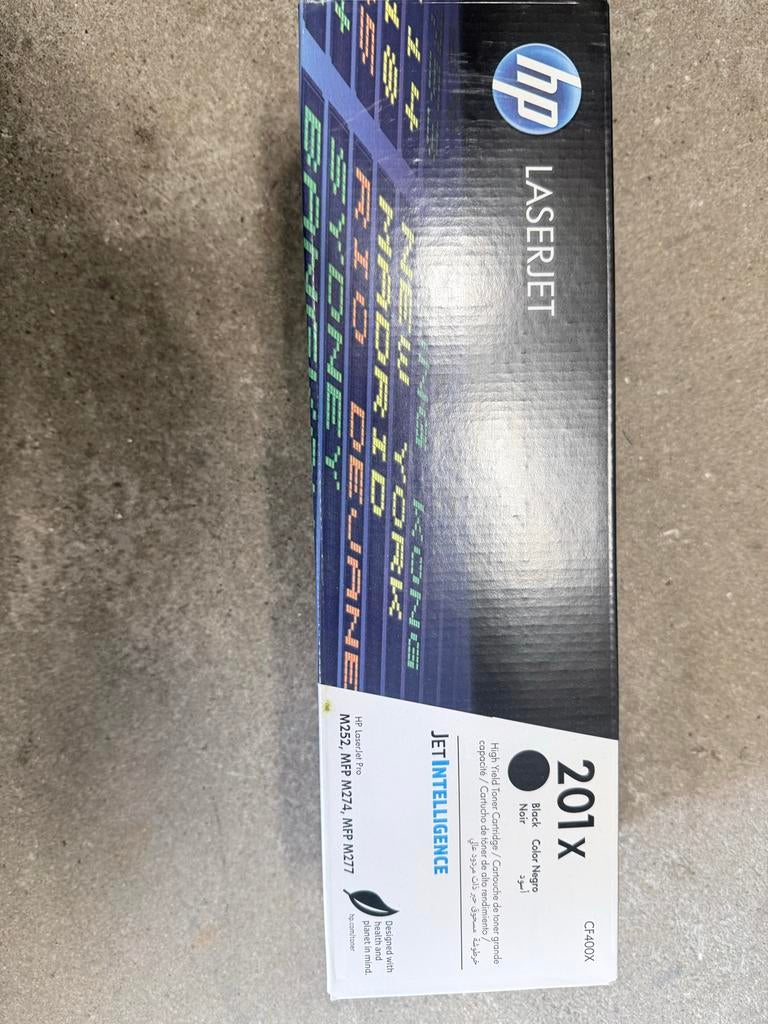 HP LaserJet 201X Toners - Zwart, Cyaan, Magenta, Geel, Computers en Software, Printerbenodigdheden, Gebruikt, Toner, Ophalen of Verzenden