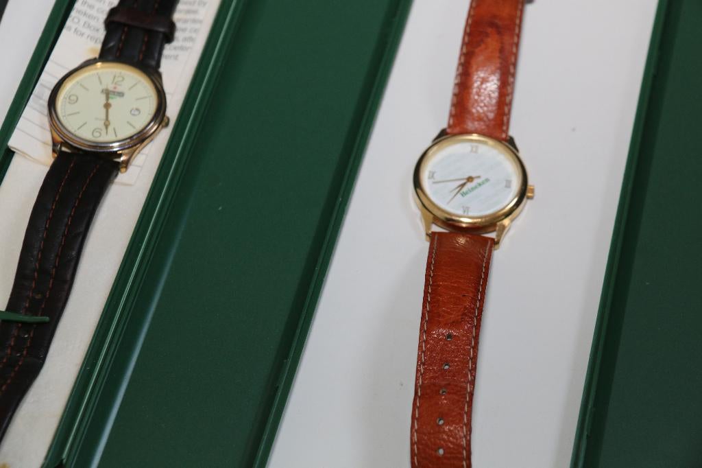 Heineken horloges, Verzamelen, Ophalen, Zo goed als nieuw, Overige typen, Heineken