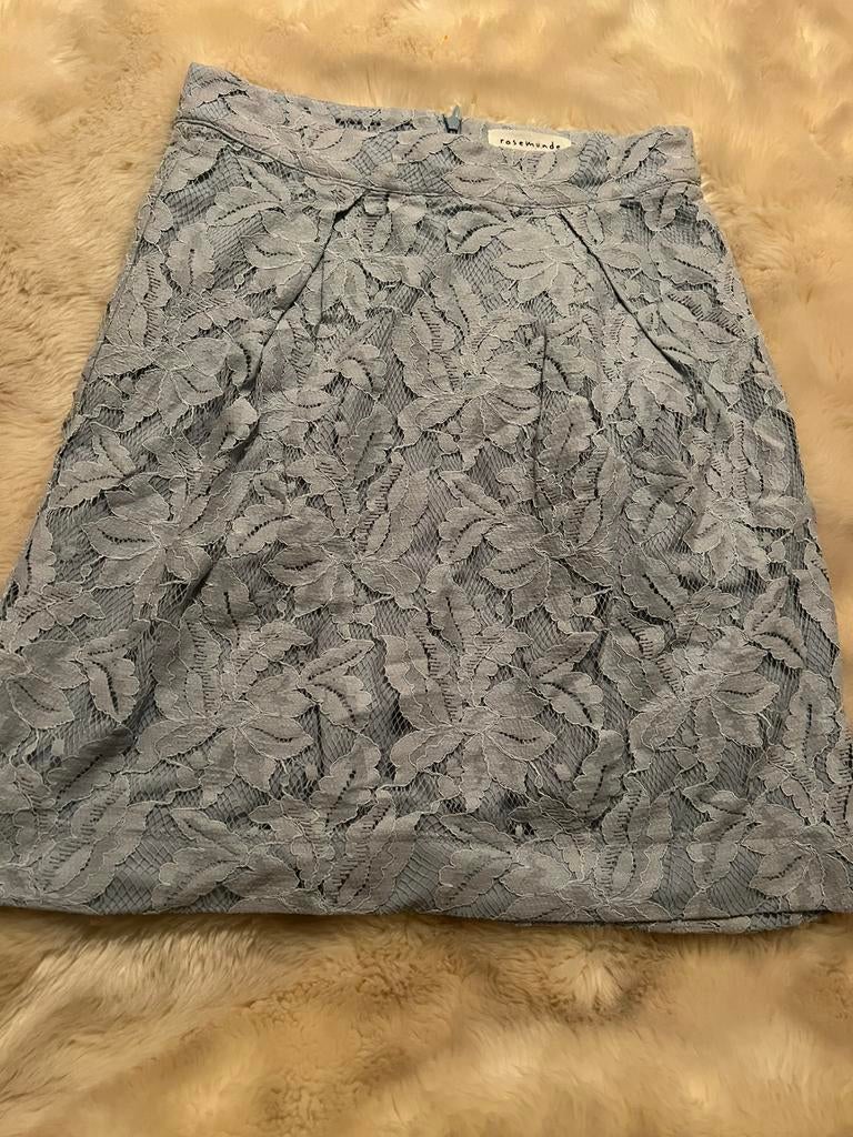 Rosemunde mooi blauw rokje/ maat 36, Kleding | Dames, Zo goed als nieuw, Knielengte, Maat 36 (S), Verzenden