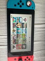 Nintendo Switch (gejailbreakt) met BON extra accessoires, Ophalen of Verzenden, Zo goed als nieuw, Met harde schijf, Switch Original