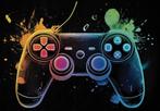 Game behang Game Pad, Controller, Gamer, Gamekamer, Verzenden, Nieuw, Wanddecoratie