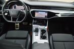 Audi A6 Avant 40 TDI Sport Launch ed. Sport, TREKHAAK, ALL-S, Auto's, Gebruikt, 2000 kg, Blauw, Leder en Stof