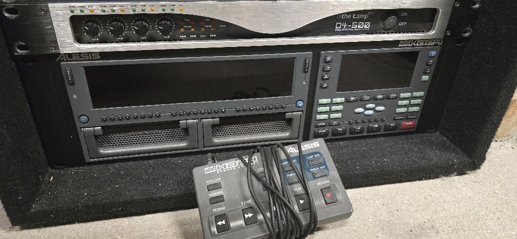 Alesis HD24 multi-track recorder., Audio, Tv en Foto, Professionele Audio-, Tv- en Video-apparatuur, Ophalen of Verzenden, Zo goed als nieuw
