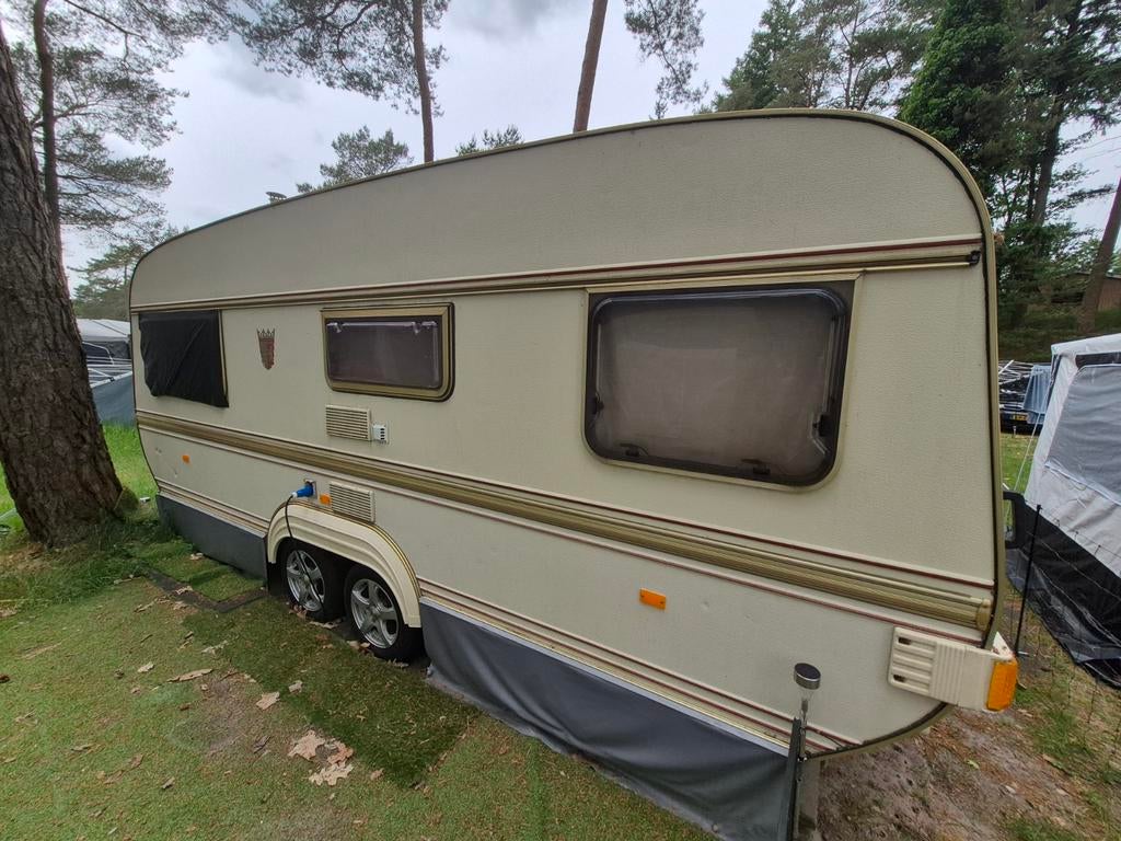 Tabbert comtesse 540 1986 tandemasser met kenteken, Rondzit, Tabbert, 5 tot 6 meter, Tot en met 6