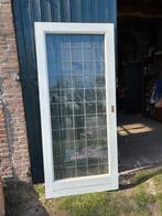 schuifdeur glas in lood, Ophalen, Gebruikt, 80 tot 100 cm, Binnendeur