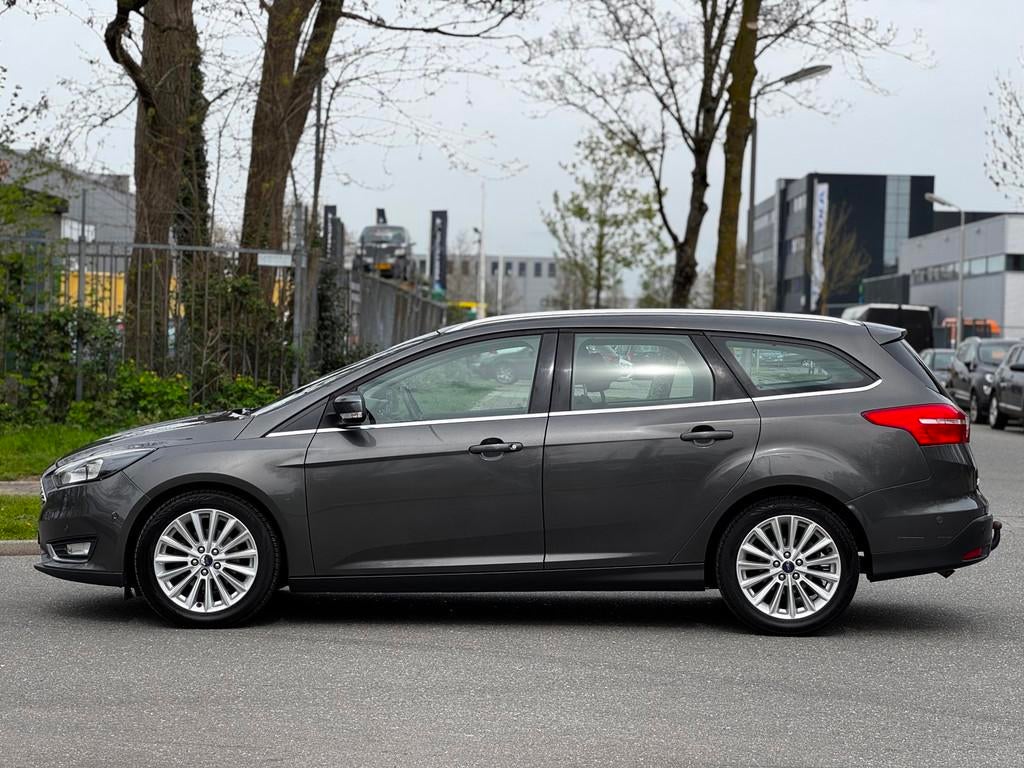 Ford Focus Wagon 1.0 Titanium Edition|btw auto|NW SCHIJVEN E, Start-stop-systeem, 125 pk, Gebruikt, Euro 6