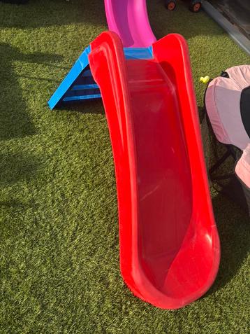 Kleine Peuter Glijbaan – Rood/Blauw beschikbaar voor biedingen