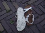 GRATIS VERZENDEN WITTE LEREN BIRKENSTOCK SANDALEN 41, Verzenden, Wit, Sandalen of Muiltjes, Zo goed als nieuw