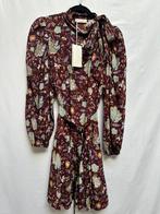 Ulla jurk us 6 m €820 bordeaux lula dress zijde silk, Ophalen of Verzenden, Zo goed als nieuw, Rood, Onder de knie