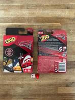 Disney Cars 3 Uno, per doosje te koop, Hobby en Vrije tijd, Een of twee spelers, Ophalen of Verzenden, Nieuw, Mattel games