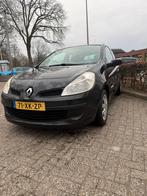 Renault Clio 1.4 16V 72KW 3-DRS E4 2007 Zwart Airco NAP !, Auto's, Voorwielaandrijving, Zwart, 4 cilinders, 1200 kg