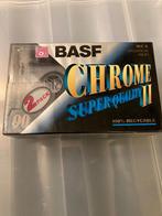 2 gesealde Basf chrome 2 90 cassettes, Overige genres, Puh@basf.com, Nieuw in verpakking, Onbespeeld