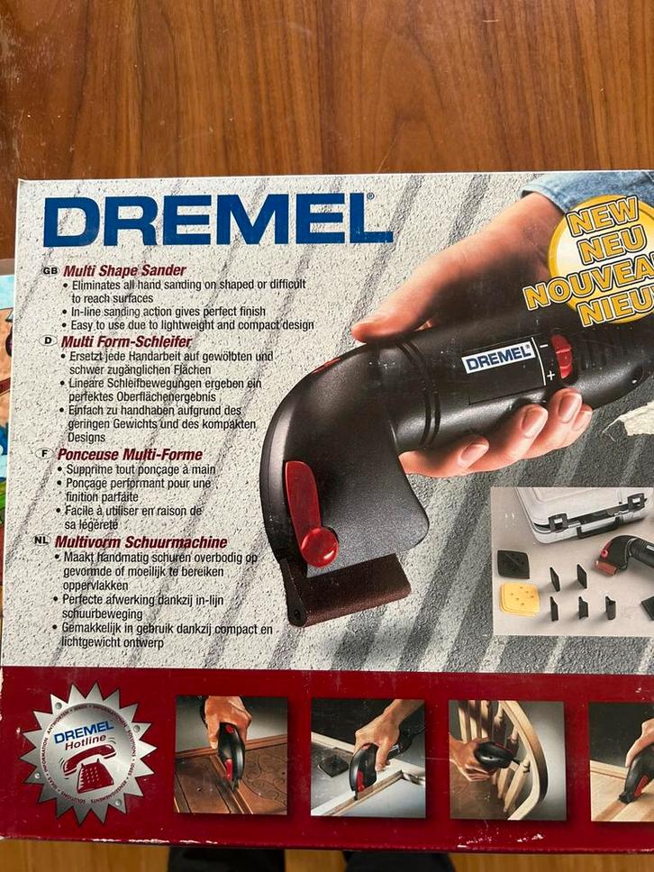 220 volt Dremel handschuurmachine, Doe-het-zelf en Verbouw, Gereedschap | Schuurmachines, Nieuw, Vlakschuurmachine, Minder dan 600 watt