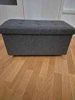Voetenbank, Ophalen, 50 tot 75 cm, Nieuw, Stof