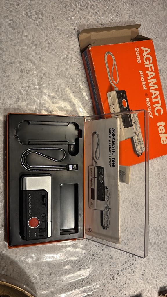 Agfamatic Tele 2008 Pocket Camera - Nieuwstaat!, Audio, Tv en Foto, Fotocamera's Analoog, Ophalen of Verzenden, Nieuw, Compact
