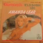 Amanda Lear > Diamonds, Cd's en Dvd's, Vinyl Singles, Gebruikt, 7 inch, Single, Ophalen of Verzenden