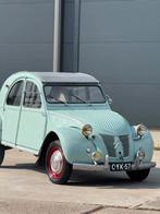 2CV AZLS bouwjaar 1959, Auto's, Oldtimers, Overige carrosserieën, Citroën, Blauw, Handgeschakeld
