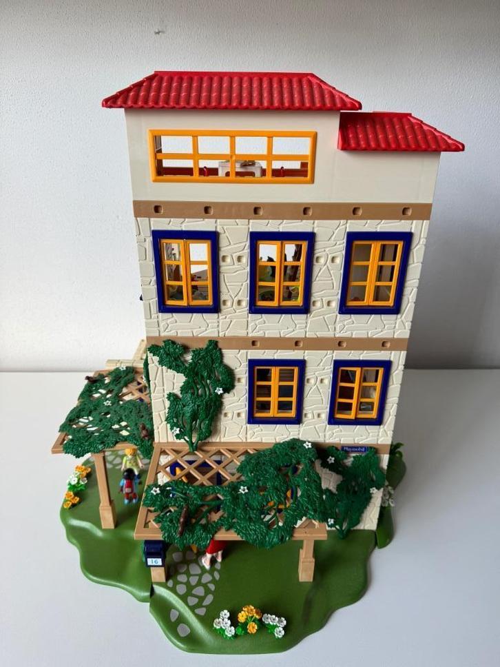 Playmobil Uitgebouwde Vakantiehuis / Huis / Woning, Kinderen en Baby's, Speelgoed | Playmobil, Gebruikt, Ophalen