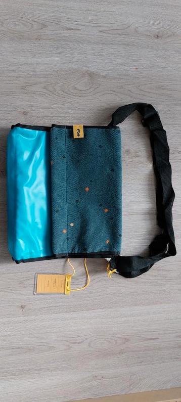 NS Fraenck Laptoptas - Gerecycled Treinmateriaal - Spoor. beschikbaar voor biedingen