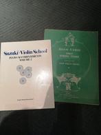 2 vioolboeken, Muziek en Instrumenten, Ophalen of Verzenden, Zo goed als nieuw, Artiest of Componist, Klassiek