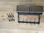Kapstok met 2 mandjes, Huis en Inrichting, Woonaccessoires | Kapstokken, Gebruikt, Minder dan 100 cm, Metaal, Ophalen
