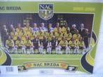 Placemat seizoen 2005-2006 Sparta, AZ, FC Utrecht, NAC, Ophalen of Verzenden, Nieuw, NAC Breda