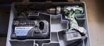 Hitachi DS14DL Accuboormachine Set 14,4V 3,0Ah, Ophalen of Verzenden, Gebruikt, Minder dan 400 watt, Boor- en Schroefmachine