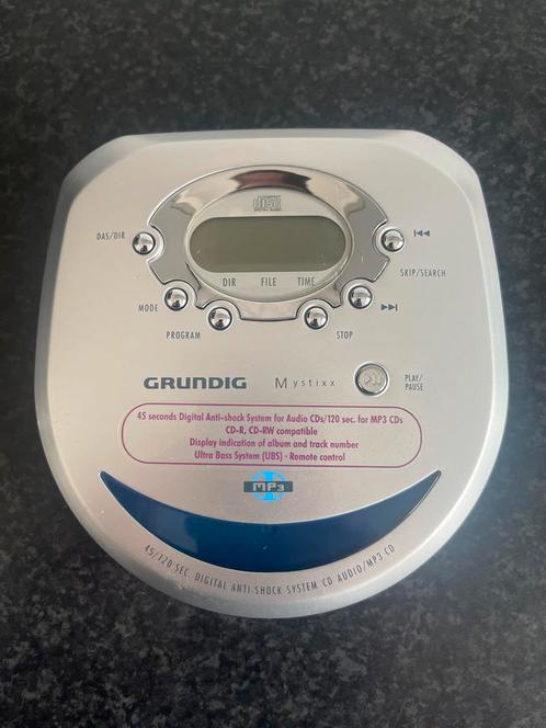 Grundig Mystixx Draagbare CD-speler, Audio, Tv en Foto, Cd-spelers, Gebruikt, Overige merken, Draagbaar, Ophalen of Verzenden