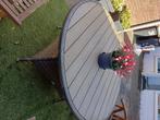 Tuintafel, Ophalen, Gebruikt, Rond, Kunststof
