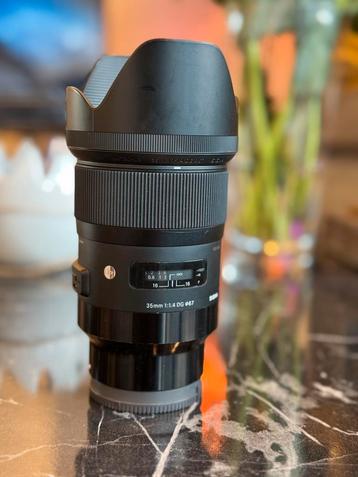 Sigma 35mm F1.4 DG Art Sony FE beschikbaar voor biedingen