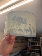 Kinderkamerlamp met jungle dieren thema, Huis en Inrichting, Lampen | Lampenkappen, 25 tot 50 cm, Wit, Rond, Ophalen of Verzenden