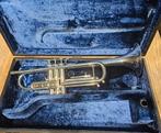 Getzen Capri Silver Plated Bb Trompet, Muziek en Instrumenten, Blaasinstrumenten | Trompetten, Ophalen, Gebruikt, Bes-trompet