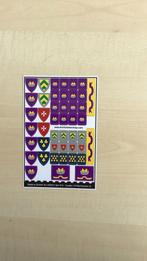 Lego 385 Geel Kasteel (ALLEEN STICKERVEL VERSIE3), Ophalen of Verzenden, Nieuw, Lego