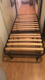 Logeerbed opvouwbare, Huis en Inrichting, Slaapkamer | Bedden, Eenpersoons, Zo goed als nieuw, 80 cm, Metaal