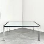 Salontafel Hank Kwint Metaform mod M-1 vintage design, Ophalen, Glas