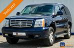 Cadillac Escalade 6.0-V8 - VERKOCHT, Auto's, Automaat, Blauw, 7 stoelen, Leder
