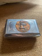 Vintage Tabaksdoos met Molen Decoratie, Antiek en Kunst, Ophalen of Verzenden