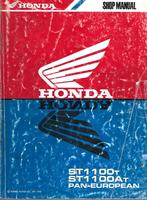 Honda ST1100 T ST1100 At Pan European addendum shop manual, Ophalen of Verzenden, Honda