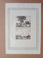 Oude Prent De Rijp - IJselve & Westgraafdyk, Antiek en Kunst, Kunst | Etsen en Gravures, Ophalen of Verzenden