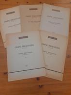 Oude meesters deel 1-5, Muziek en Instrumenten, Bladmuziek, Ophalen of Verzenden, Gebruikt, Artiest of Componist, Klassiek