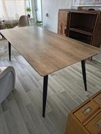Moderne eettafel | hout | 190 bij 90cm, Ophalen, Onbekend, 50 tot 100 cm, Zo goed als nieuw