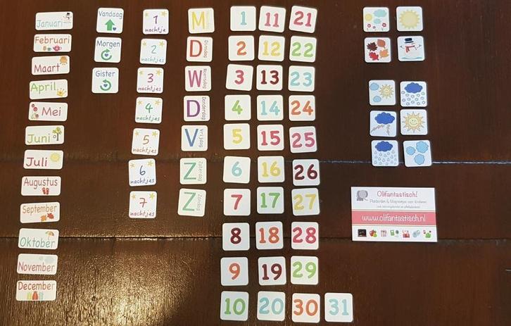 Groot kinderplanbord/whitebord, 60 bij 90cm, magneten, Kinderen en Baby's, Speelgoed | Educatief en Creatief, Zo goed als nieuw