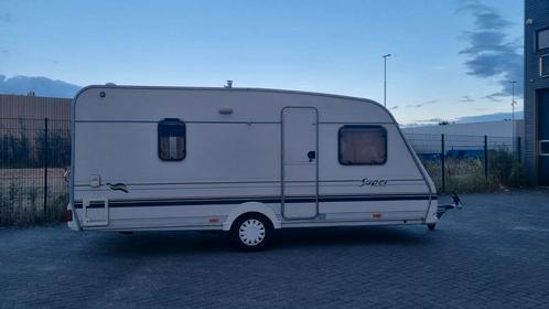 Nette Sprite Super 490 2001, Caravans en Kamperen, Caravans, Particulier, tot en met 4, Rondzit, Sprite, Fietsenrek, Kachel, Koelkast