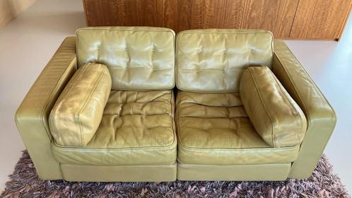 Vintage De Sede Exclusive 2-Zits Bank, Huis en Inrichting, Banken | Bankstellen, Gebruikt, Rechte bank, Tweepersoons, 150 tot 200 cm