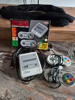 Super Nintendo Classic Mini - Vintage, Ophalen of Verzenden, Gebruikt, Met 2 controllers, Met games